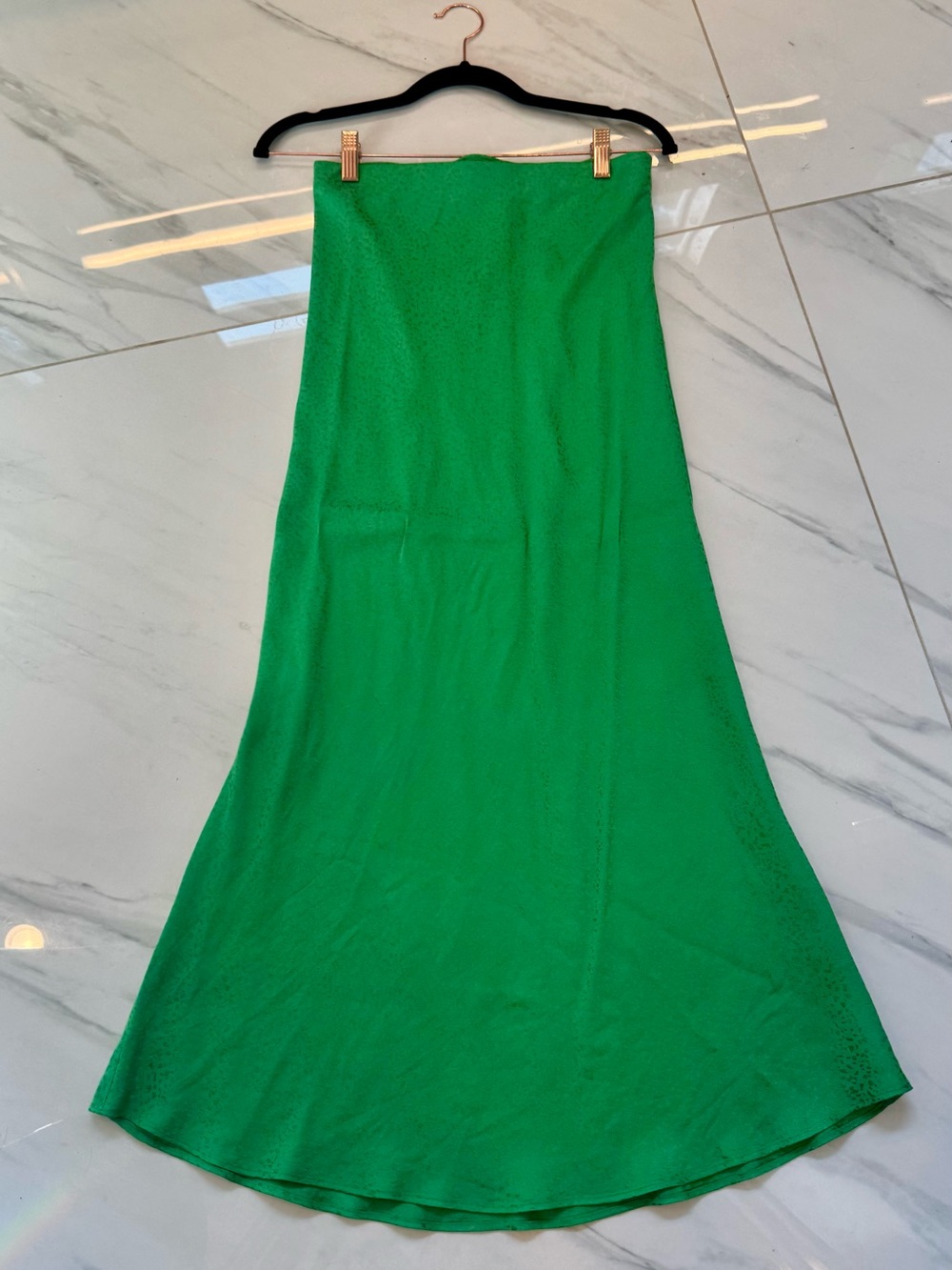 Ann Taylor Green Women's A-Line Maxi Skirt, XS